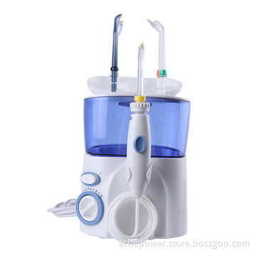 Big Pressure Ten-setting Counter Top Water Irrigator with Flexible Hose